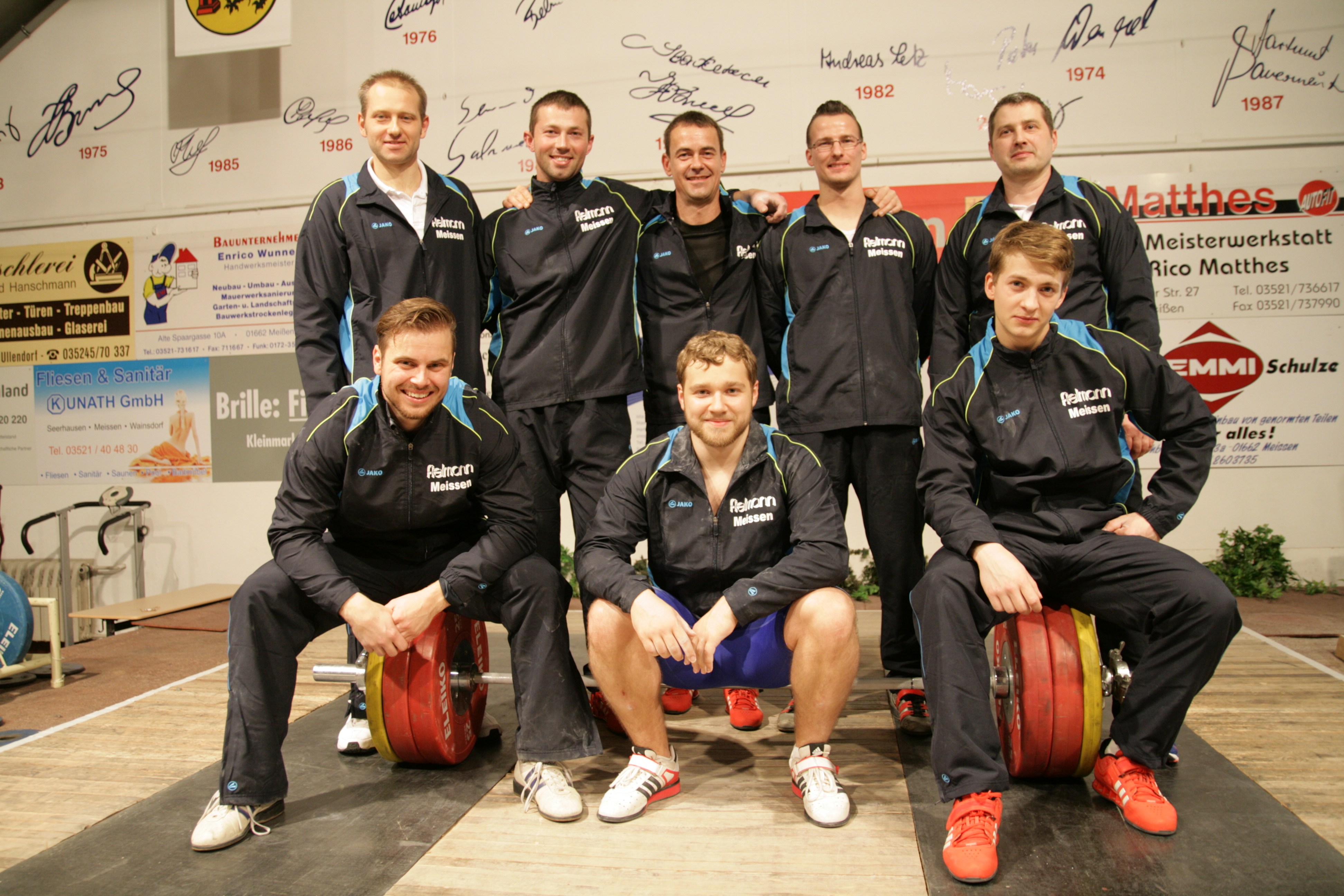 Bundesliga-Mannschaft 2014 AC Meißen