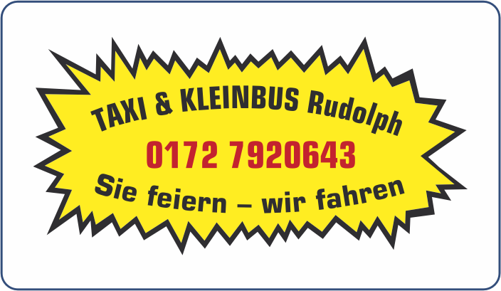 Logo Taxi Rudolph